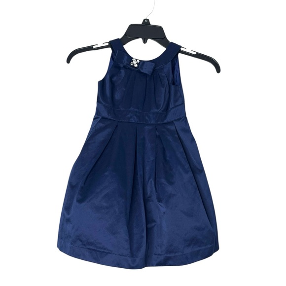 Gymboree Other - GYMBOREE Girls Navy Blue Dress Holiday Formal